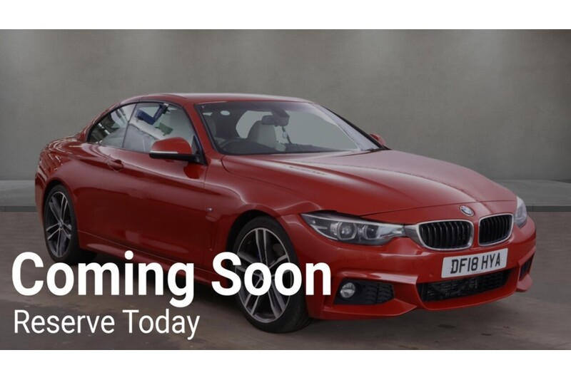 BMW 2.0 420d M Sport Convertible 2dr Diesel Auto Euro 6 (s/s) (190 ps)