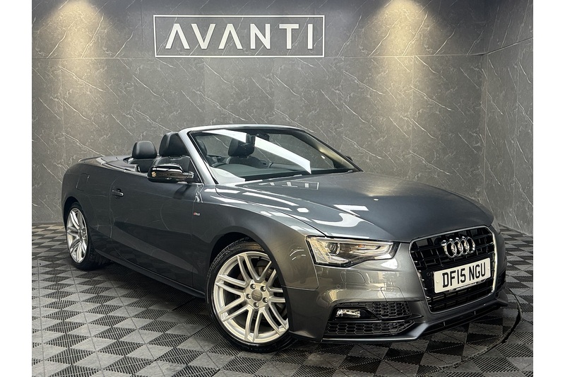 Audi 2.0 TDI S line Special Edition Plus Convertible 2dr Diesel Multitronic Euro 5 (s/s) (177 ps)