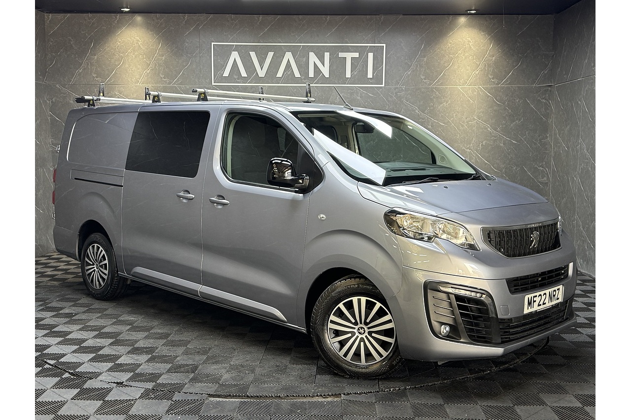 Peugeot 2.0 BlueHDi 1200 Professional Premium Long Crew Van Double Cab 6dr Diesel Manual LWB Euro 6 (s/s) (6 Seat) (145 ps)