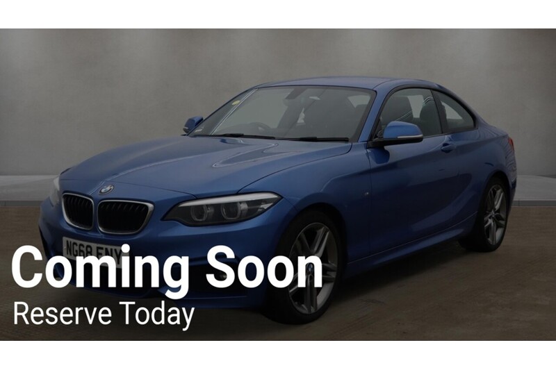 BMW 2.0 218d M Sport Coupe 2dr Diesel Manual Euro 6 (s/s) (150 ps)
