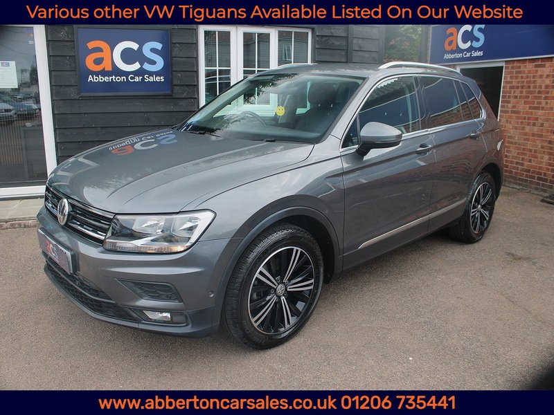 2018 VOLKSWAGEN TIGUAN TDI SE NAVIGATION ONE OWNER FROM NEW, AUTOMATIC, ULEZ COMPLIANT, REVERSE CAMERA,... photo