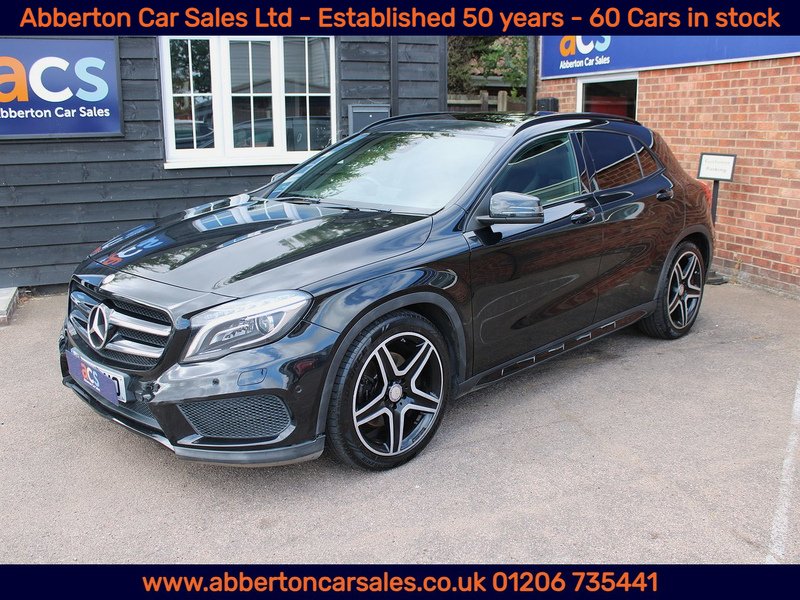 2014 MERCEDES GLA GLA220 CDI AMG LINE AUTOMATIC, ULEZ COMPLIANT, PANORAMIC ROOF, REVERSE CAMERA, PARKING... photo