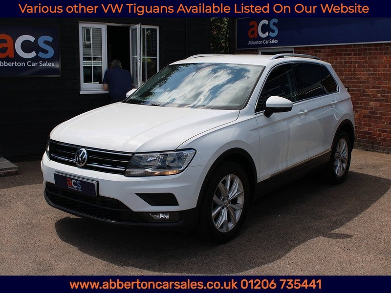 2018 VOLKSWAGEN TIGUAN TDI SE NAVIGATION AUTOMATIC, LOW MILEAGE, APP CONNECT, SAT NAV, CRUISE, CLIMATE,... photo