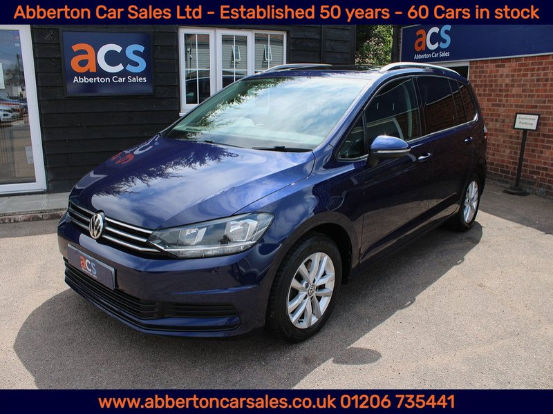 2016 VOLKSWAGEN TOURAN TDI BLUEMOTION TECH SE FAMILY AUTOMATIC, ULEZ COMPLIANT, 7 SEATER, PANORAMIC ROOF,... photo