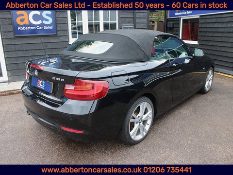 2.0 218d Sport Convertible 2dr Diesel Auto Euro 6 (s/s) (150 ps)