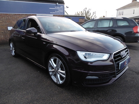 1.4 TFSI S line Sportback 5dr Petrol S Tronic Euro 6 (s/s) (Nav) (125 ps)