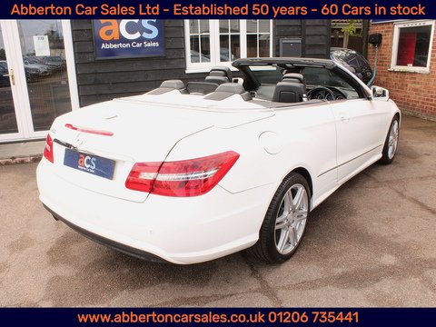 1.8 E250 BlueEfficiency Sport Cabriolet 2dr Petrol G-Tronic+ Euro 5 (s/s) (204 ps)