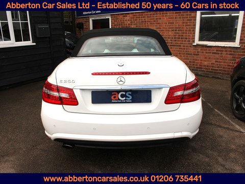 1.8 E250 BlueEfficiency Sport Cabriolet 2dr Petrol G-Tronic+ Euro 5 (s/s) (204 ps)
