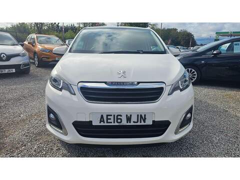 Peugeot 108 1.2 PureTech Allure Hatchback 5dr Petrol Manual Euro 6 (82 ps) - U184051