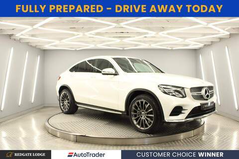 Mercedes-Benz GLC 3.0 TFSI V6 Black Edition Coupe 2dr Petrol S Tronic quattro Euro 6 (s/s) (333 ps)