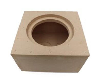 Q+ VW TRANSPORTER T5/T6 8" UNDERSEAT BOX (NON PAINTED)