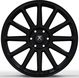 NAVIS NOVIS – 20" GLOSS BLACK FINISH ALLOY WHEELS (TRANSIT CUSTOM 2024 – ONWARDS)