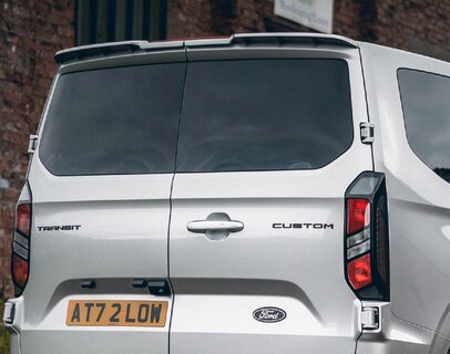 FORD TRANSIT CUSTOM 2ND GEN (2024 – ONWARDS) – ROOF SPOILER – BARN DOOR