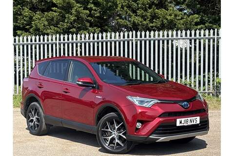 Toyota RAV4 1.5 VVT-h Blue Bi-Tone Hatchback 5dr Petrol Hybrid E-CVT Euro 6 (s/s) (100 ps)