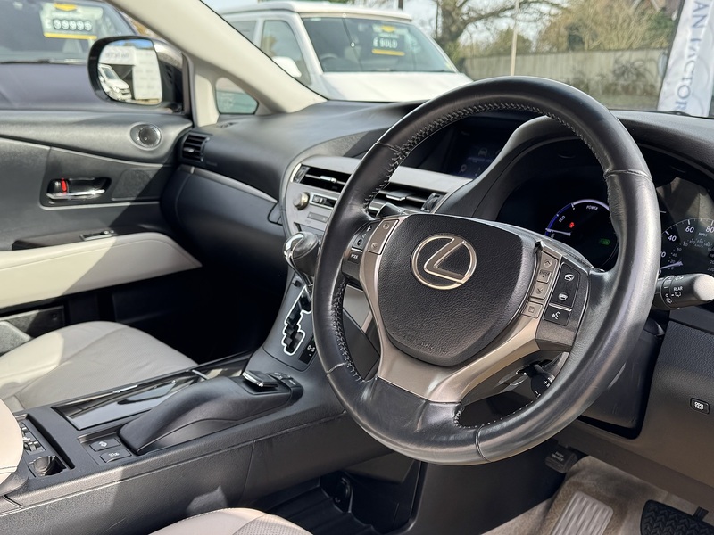 Lexus 3.5 450h V6 Advance SUV 5dr Petrol Hybrid CVT 4WD Euro 5 (s/s) (Sunroof) (299 ps)