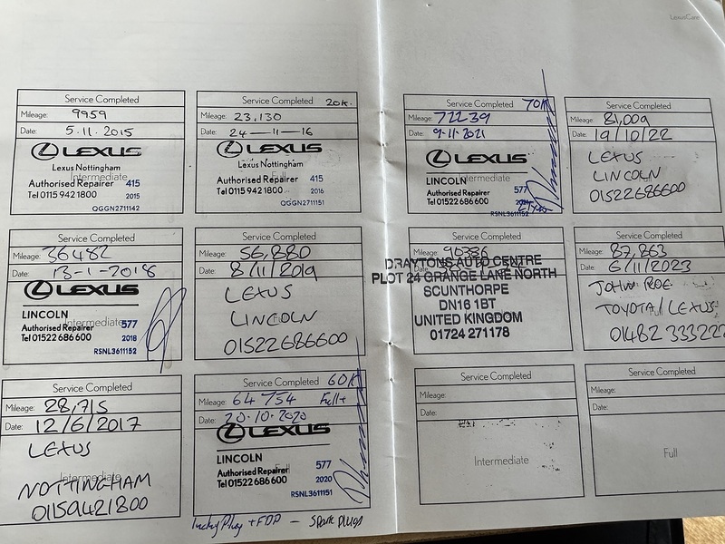 Lexus 3.5 450h V6 Advance SUV 5dr Petrol Hybrid CVT 4WD Euro 5 (s/s) (Sunroof) (299 ps)