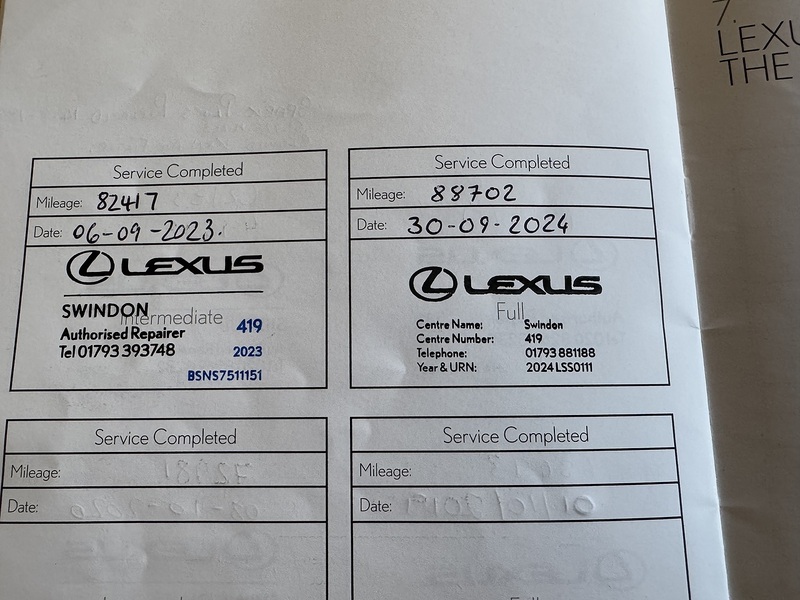 Lexus 3.5 450h V6 Advance SUV 5dr Petrol Hybrid CVT 4WD Euro 5 (s/s) (Pan Roof) (299 ps)