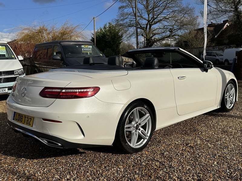 Mercedes-Benz 2.0 E220d AMG Line (Premium) Cabriolet 2dr Diesel G-Tronic+ Euro 6 (s/s) (194 ps)