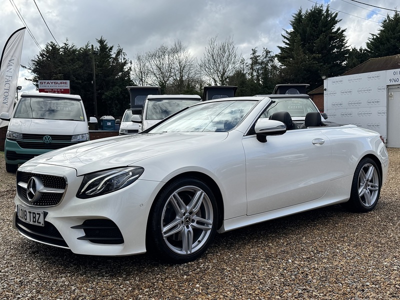 Mercedes-Benz 2.0 E220d AMG Line (Premium) Cabriolet 2dr Diesel G-Tronic+ Euro 6 (s/s) (194 ps)