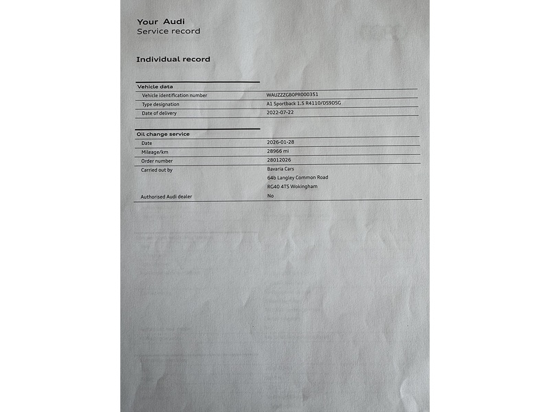 Audi 1.5 TFSI 35 S line Sportback 5dr Petrol S Tronic Euro 6 (s/s) (150 ps)