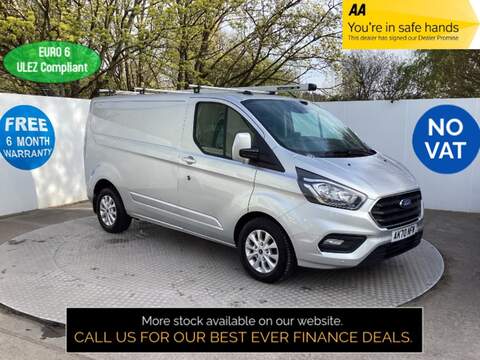 Ford Transit Custom, 340 EcoBoost Ltd PHEV SWB A/C Euro 6 **NO VAT**