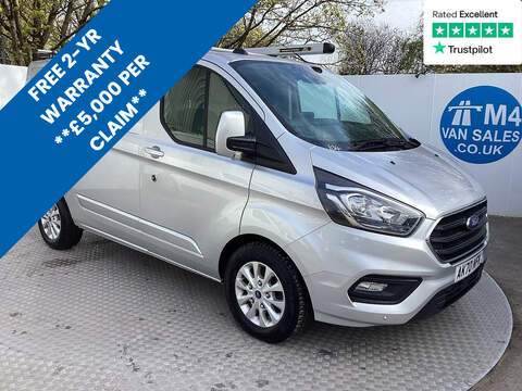 Ford Transit Custom, 340 EcoBoost Ltd PHEV SWB A/C Euro 6 **NO VAT**