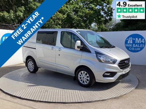 Ford Transit Custom, 300 EcoBlue Limited SWB L/R Crewcab A/C Euro 6