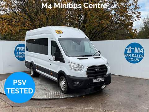 Ford Transit, 2.0 460 EcoBlue Leader Minibus  Diesel Auto RWD L4 H3 Euro 6 (s/s) (17 Seat, DRW) (165 ps)