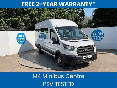 Ford Transit, 2.0 460 EcoBlue Leader Minibus  Diesel Auto RWD L4 H3 Euro 6 (s/s) (17 Seat, DRW) (165 ps)