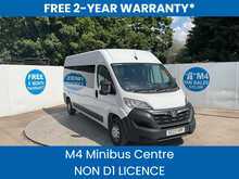 Vauxhall Movano CDTi 3500 BiTurbo Prime 15 Seat 3.5T Euro 6 