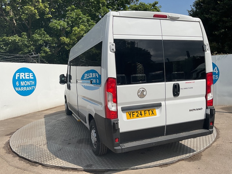 Vauxhall CDTi 15 Seat 3.5T Minibus Euro 6