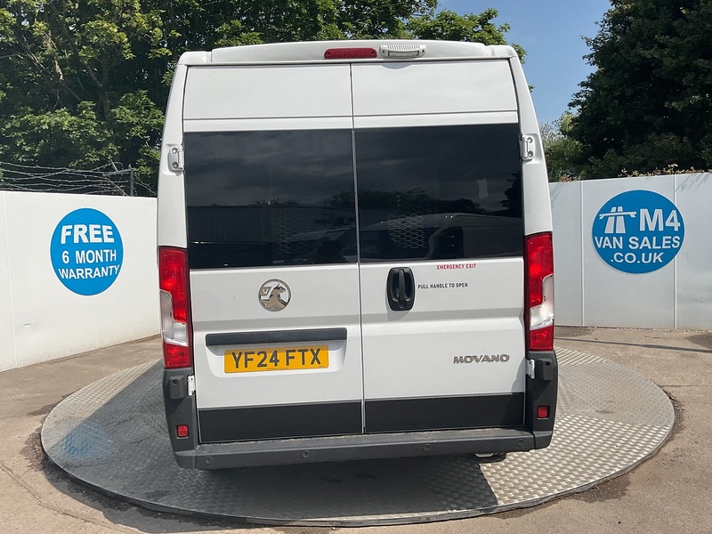 Vauxhall CDTi 15 Seat 3.5T Minibus Euro 6