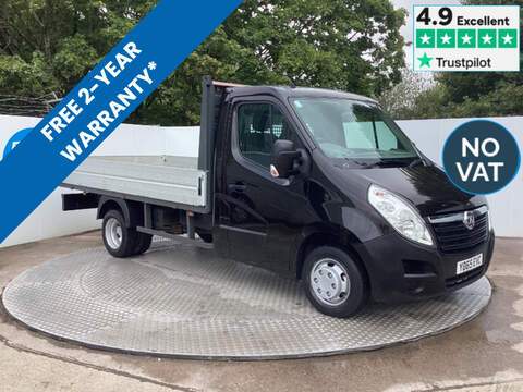 Vauxhall Movano, CDTi 3500 Dropside  L=12ft 3" A/C **NO VAT**