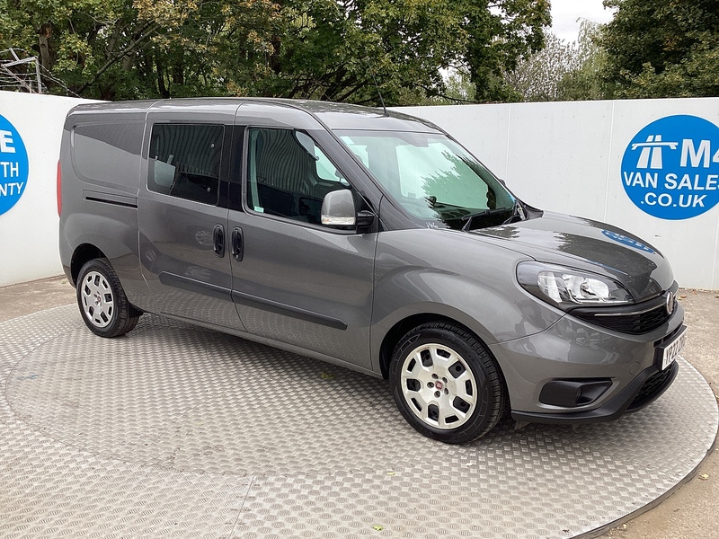 Fiat MultiJetII Maxi Tecnico Crewvan LWB L/R A/C Euro 6