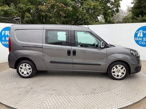Fiat Doblo, MultiJetII Maxi Tecnico Crewvan LWB L/R A/C Euro 6