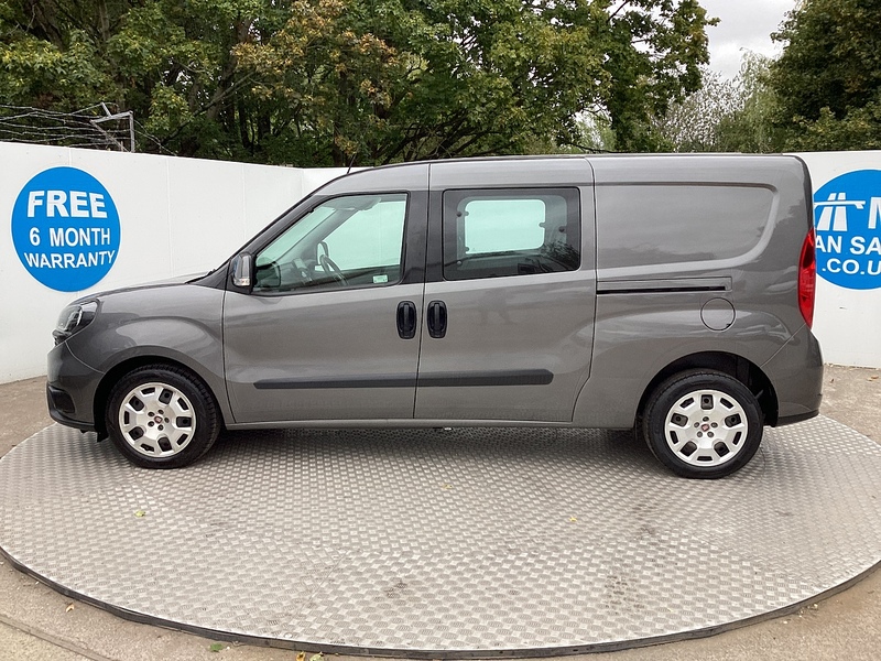 Fiat MultiJetII Maxi Tecnico Crewvan LWB L/R A/C Euro 6