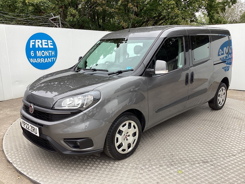 Fiat MultiJetII Maxi Tecnico Crewvan LWB L/R A/C Euro 6