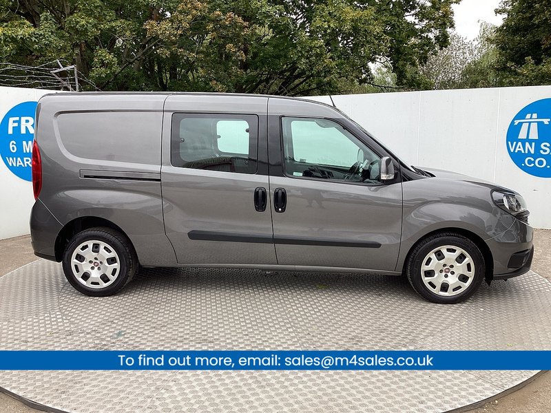 Fiat MultiJetII Maxi Tecnico Crewvan LWB L/R A/C Euro 6