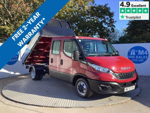 Iveco Daily, D HPI 14V 35C 3450 LWB C/C Euro 6 9FT 2" X 6FT 6" 