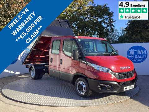 Iveco Daily, D HPI 14V 35C 3450 LWB C/C Euro 6 9FT 2" X 6FT 6" 