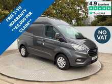 Ford Transit Custom 300 EcoBlue Limited SWB H/R Euro 6 **NO VAT** 