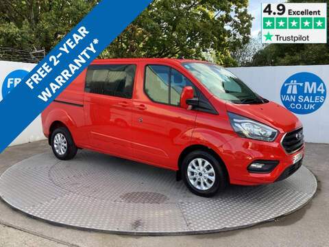 Ford Transit Custom, 300 EcoBlue Limited L/R Crewcab Euro 6 