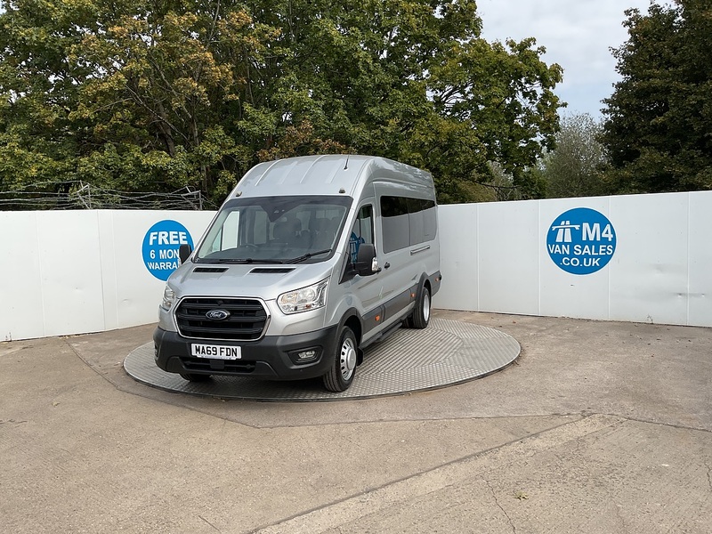 Ford 2.0 460 EcoBlue Leader 17 Seat Minibus  5dr Diesel Manual RWD L4 H3 Euro 6 (s/s) (17 Seat, DRW) (130 ps)