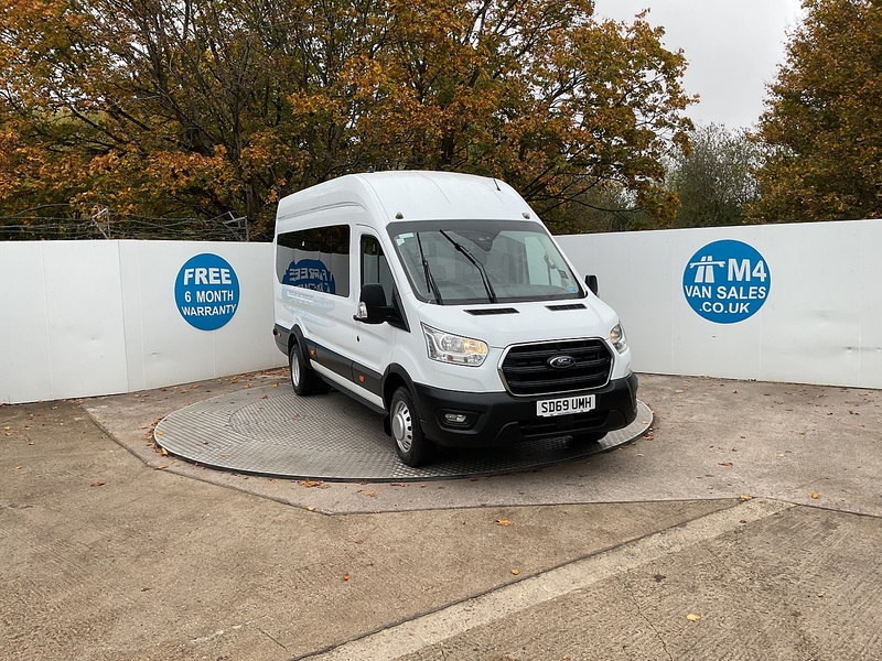 Ford 2.0 460 EcoBlue Leader Minibus Diesel Manual RWD L4 H3 Euro 6 (s/s) (17 Seat, DRW) (130 ps)
