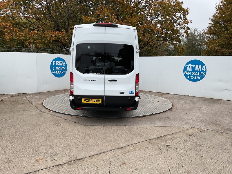 Ford 2.0 460 EcoBlue Leader Minibus Diesel Manual RWD L4 H3 Euro 6 (s/s) (17 Seat, DRW) (130 ps)