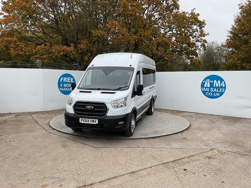 Ford 2.0 460 EcoBlue Leader Minibus Diesel Manual RWD L4 H3 Euro 6 (s/s) (17 Seat, DRW) (130 ps)