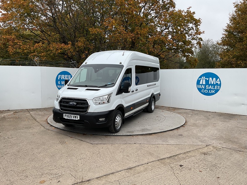 Ford 2.0 460 EcoBlue Leader Minibus Diesel Manual RWD L4 H3 Euro 6 (s/s) (17 Seat, DRW) (130 ps)