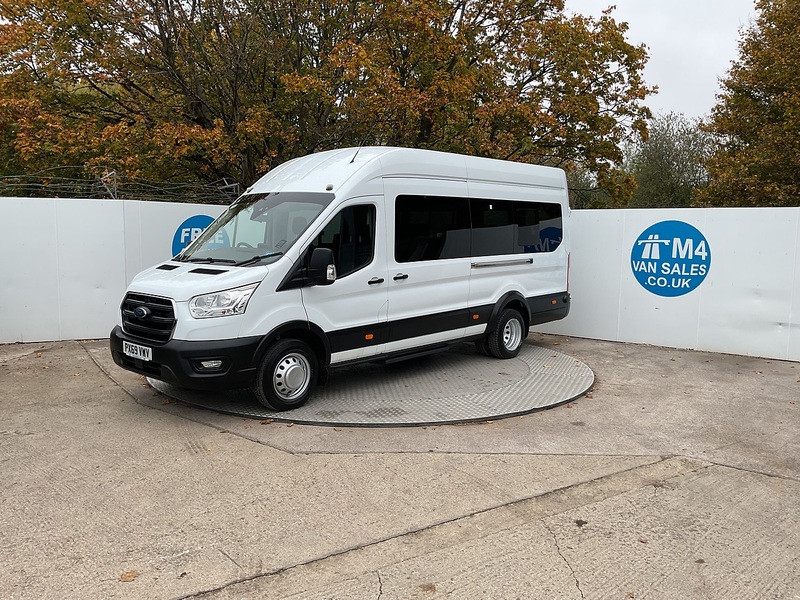 Ford 2.0 460 EcoBlue Leader Minibus Diesel Manual RWD L4 H3 Euro 6 (s/s) (17 Seat, DRW) (130 ps)
