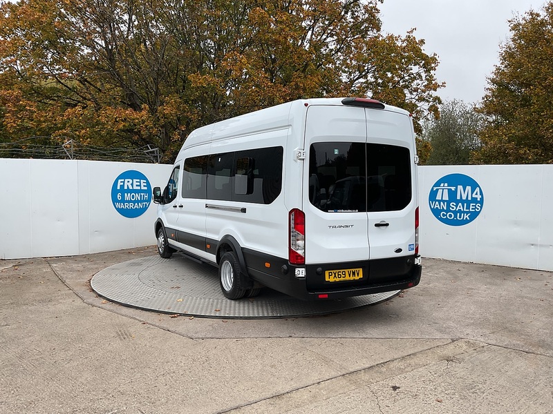 Ford 2.0 460 EcoBlue Leader Minibus Diesel Manual RWD L4 H3 Euro 6 (s/s) (17 Seat, DRW) (130 ps)