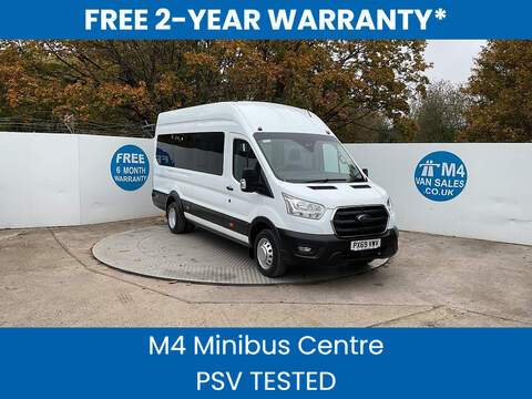 Ford Transit, 2.0 460 EcoBlue Leader Minibus Diesel Manual RWD L4 H3 Euro 6 (s/s) (17 Seat, DRW) (130 ps)